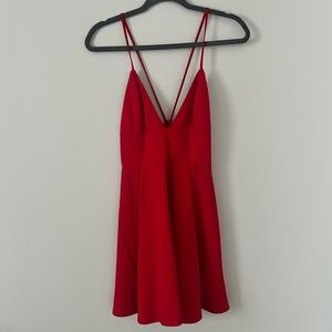 NWT TOBI Red Mini Dress